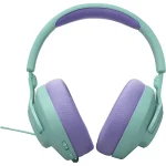 Audífonos Gaming con con Cable 3.5mm y Micrófono Desmontable, Color Cyan, JBL QUANTUM 100 M2 - Image 3