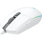Mouse Gamer Logitech G203 Lightsync de 8000DPI, Color Blanco - Image 2