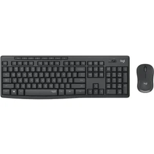 Combo de Teclado y Mouse Inalámbrico Silencioso en Español, Logitech MK295