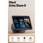 Amazon Echo Show 8 con Pantalla Inteligente de 8.7", Color Negro - Image 2