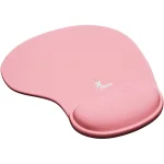 Mouse Pad Ergonómico con Gel, Color Rosado, XTech XTA-530