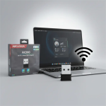 Adaptador USB Nano Wi-Fi 6 de 300Mbps 2.4 GHz AX300, HIKVISION DS-3WRU3X - Image 2