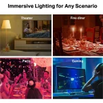 Paquete de 4 Bombillas Inteligentes RGB LED Wi-Fi 8.7W E27, Tapo L530E - Image 7