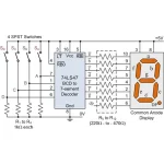 Decodificador de BCD para Display de 7 Segmentos Ánodo, TTL 74LS247 - Image 3