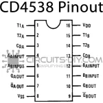 Doble Multivibrador Monoestable de Precisión, CD4538BE - Image 2