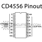 Decodificador/Demultiplexor Binario Dual de 1 a 4, CD4556BE - Image 2